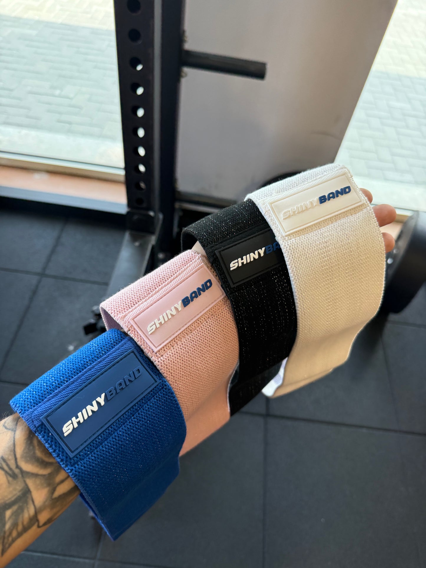 BANDA ELASTICA GLITTERATA (ALLENAMENTO GLUTEI) - SHINY BAND ®