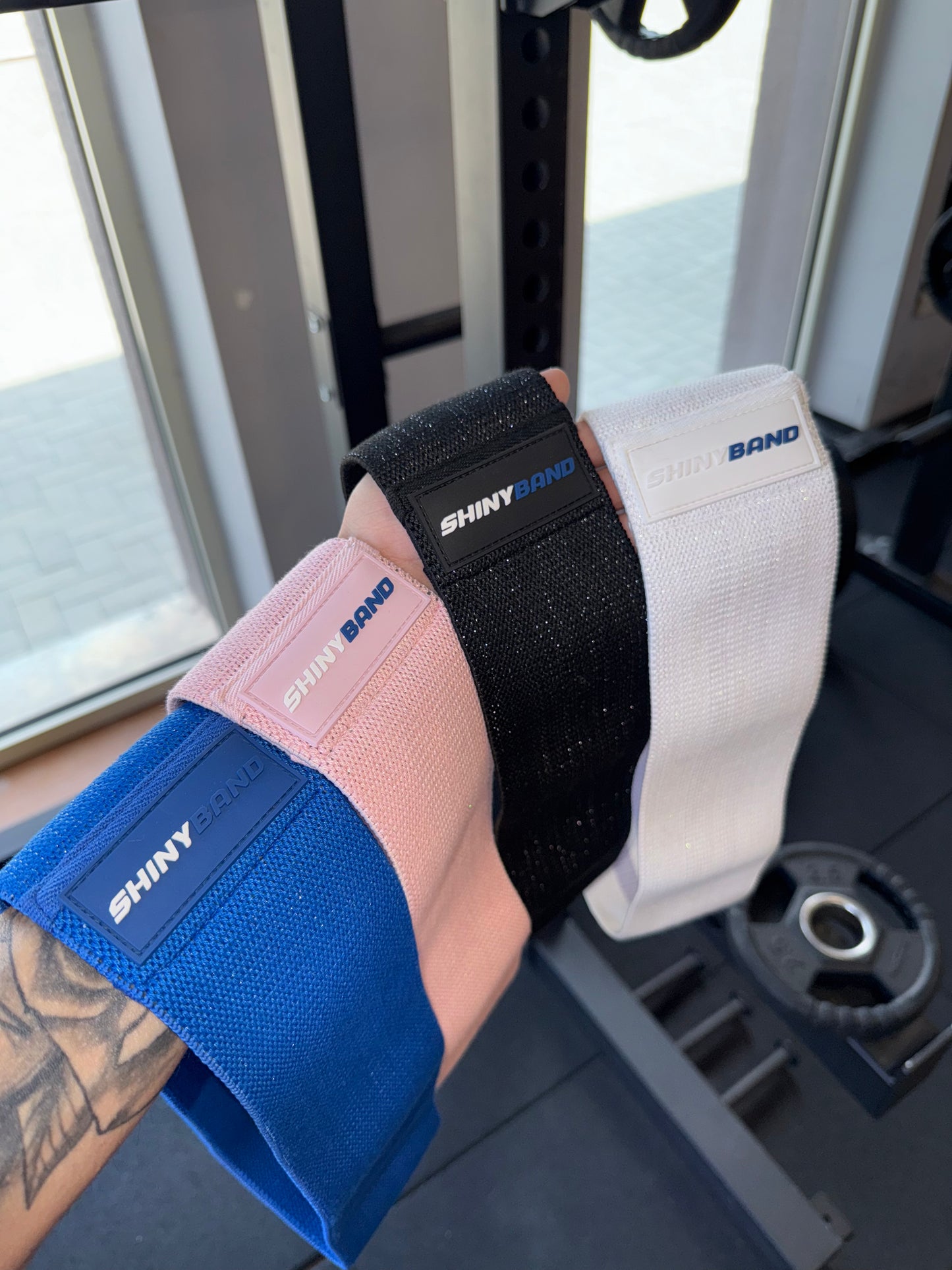 BANDA ELASTICA GLITTERATA (ALLENAMENTO GLUTEI) - SHINY BAND ®