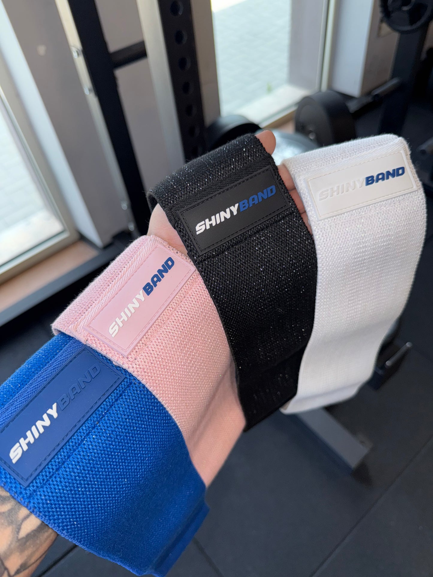 BANDA ELASTICA GLITTERATA (ALLENAMENTO GLUTEI) - SHINY BAND ®