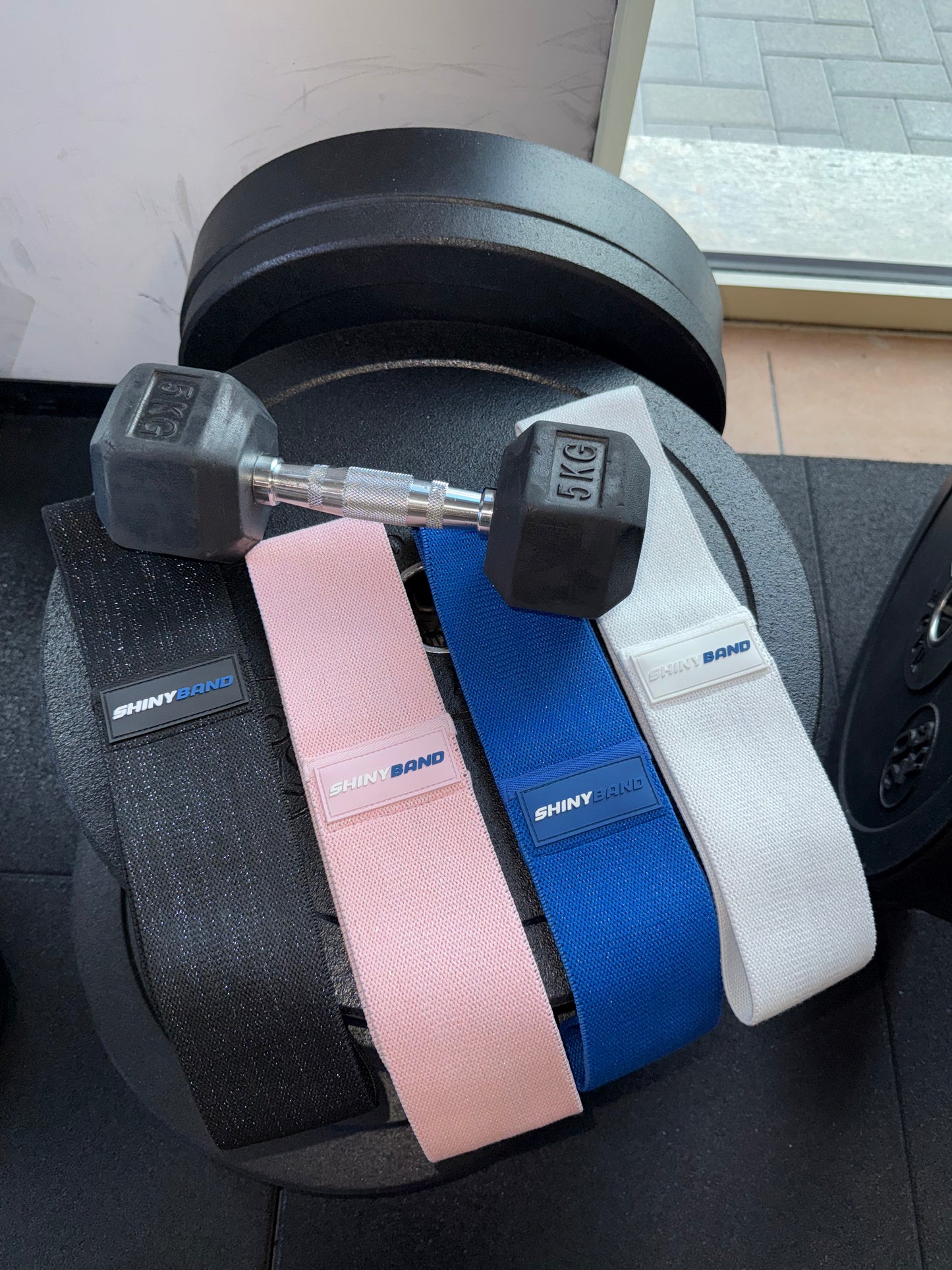 BANDA ELASTICA GLITTERATA (ALLENAMENTO GLUTEI) - SHINY BAND ®